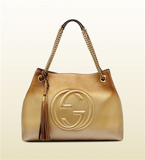 gucci soho shoulder bolso|gucci shoulder bag sizes.